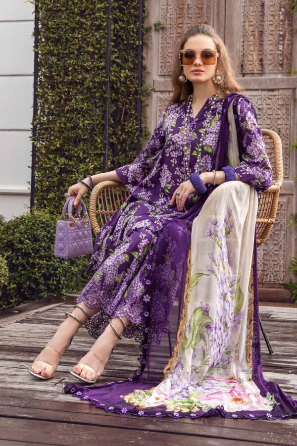 Maria.B lawn and chiffon suit