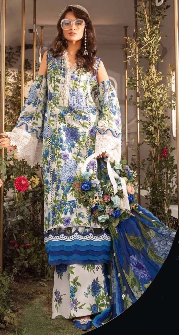 Maria B lawn suit latest collection