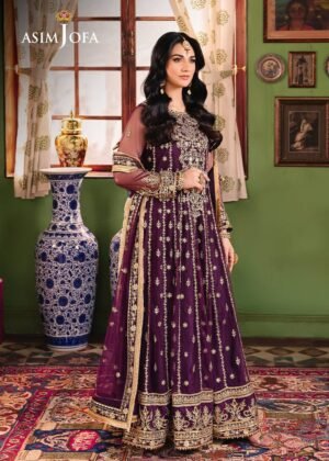 Asim Jofa embroidered maxi