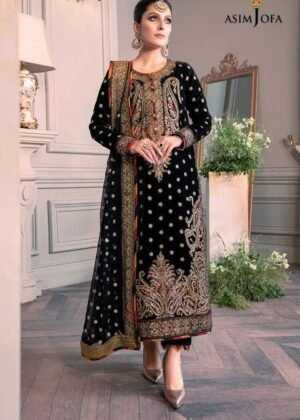 asim jofa velvet dress