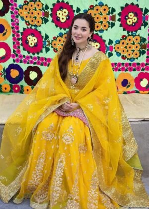 Hania Amir Mayo Organza Replica Dress