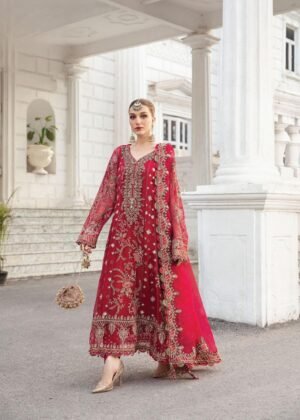 Maria B chiffon suit 2024